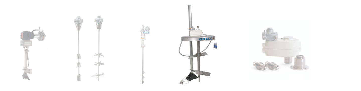 Heavy Duty Drum Agitator with Elevator