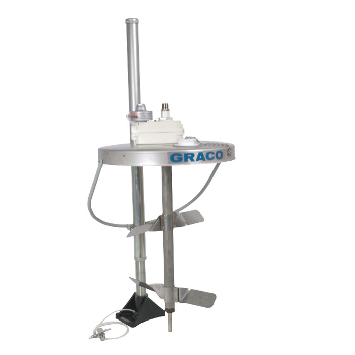 Heavy Duty Drum Agitator with Elevator
