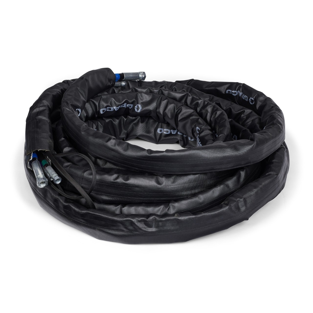 Plural Heated Hoses