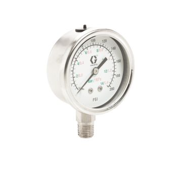 GAUGE, PRESSURE, FLUID, WATERBORNE