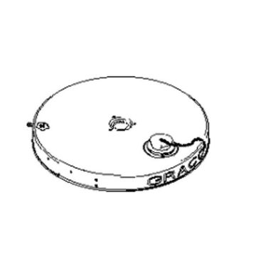 Drum Cover HD Agitator, Graco - Fits Agitator 238157, Electric Agitators