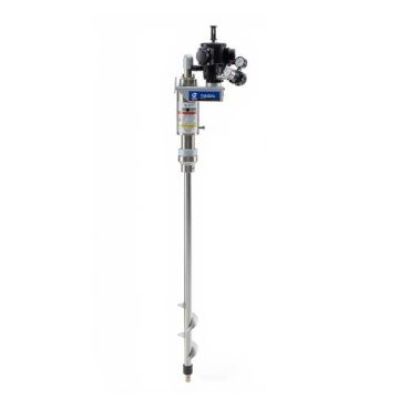 Twistork® Agitators - Graco, Stainless Steel, Belt Drive Twistork helix, Bung Mount