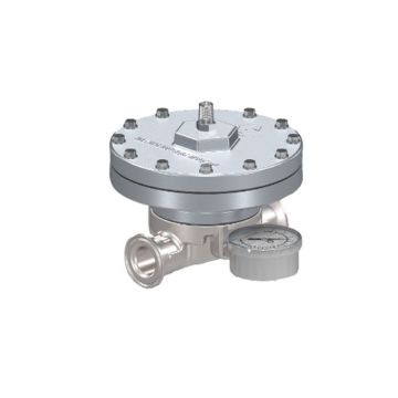 Fluid Back Pressure Regulator, Low Shear High Wear Resistant, SPRING, 25 gpm, Graco