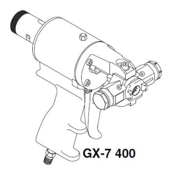 GX-7 400 Gun Repair Manual - Gusmer / Graco 295540