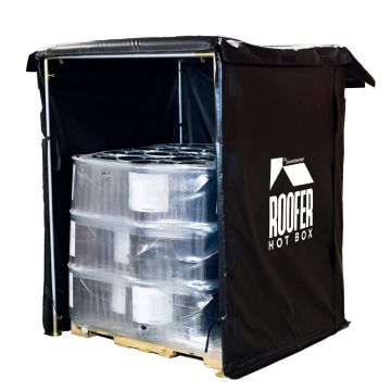 Roofers Hot Box Bulk Material Warmer 48x48x66