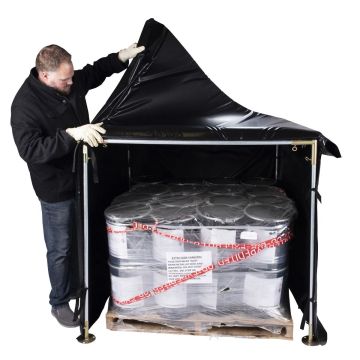 Roofers Hot Box Bulk Material Warmer 48x48x48