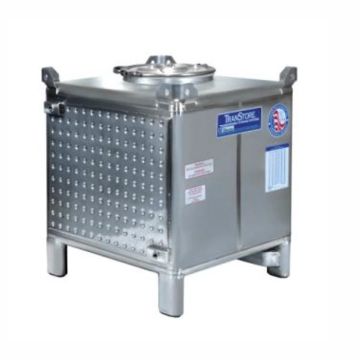 HEATED TOTE, 230 GAL, SST, 1-DIMPLE JACK