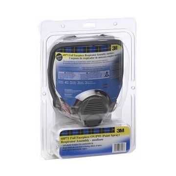 3M FULL FACE RESPIRATOR, LG, OV