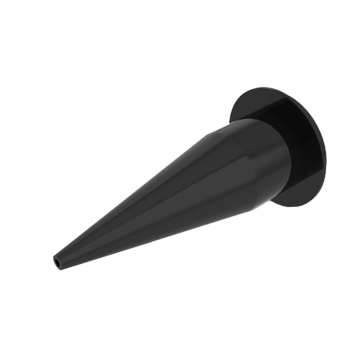 B-Line Black Cone Nozzle - Straight   873-3 Albion