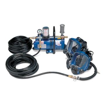 Two-Worker Mask System, 50' Hose