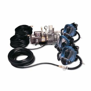 Three-Worker Mask System, 100' Hose
