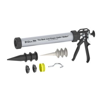 20oz B-Line Manual Sausage Gun w/ Smooth & Efficient 12:1 Ratio Drive ALBION