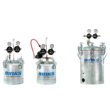 Heavy-Duty Pressure Tanks by Binks