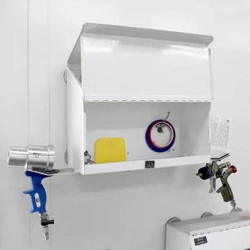 BoothBox 2™ Magnetic Cabinet & Spray Gun Holder