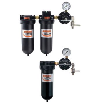 Clean Air™ Air Line Filters & Control Units by DeVilbiss – Advanced Compressed Air Filtration