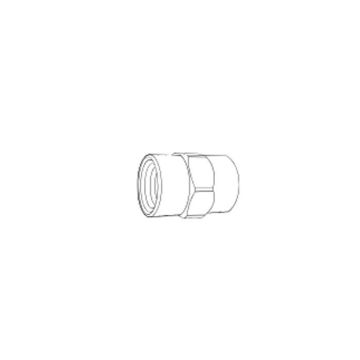SSP-69 1/4" x 1/4" NPT (F) Coupler, DeVilbiss by Binks