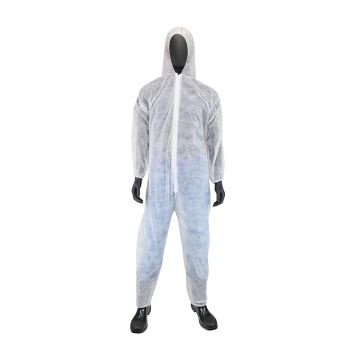 COVERALL, LIGHTWEIGHT, XL, HOOD