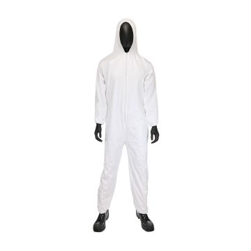 COVERALL, MIDDLEWEIGHT, XL, HOOD