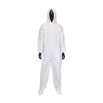 COVERALL, HEAVYWEIGHT, XL, HOOD & BOOT