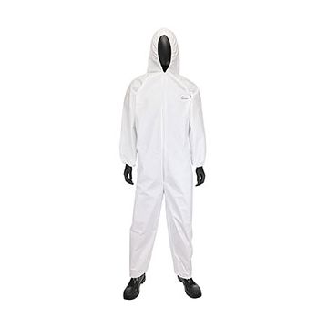 COVERALL, HEAVYWEIGHT, XL, HOOD