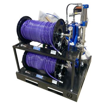GH833 Spray Package with Dual Hose Reel SB83303 Graco