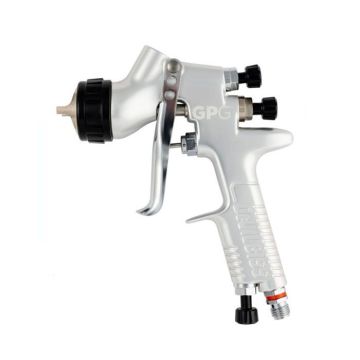 GPG GRAVITY High Efficiency Gun Kit , DeVilbiss - 7E7 Air Cap, Material Cup: 900mL, Aluminum