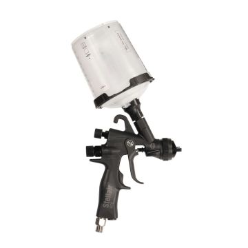 Stellair ACE Air Spray Gravity Feed Gun, Conventional, 0.055 in Nozzle, 3M™ PPS™ Cup, Graco