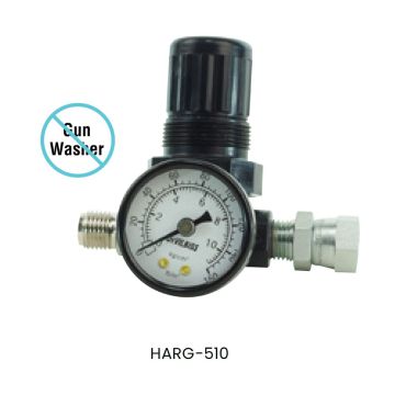 HARG-510 by DeVilbiss, Max Inlet Pressure: 175, Max Reg. Pressure PSI: 100, Air Inlet: 1/4" NPS (M)