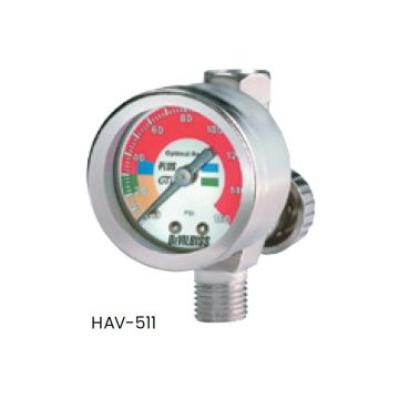 HAV-511 by DeVilbiss, Max Inlet Pressure: 160, Max Reg. Pressure PSI: 0-160, Air Inlet: 1/4: NPS (M)