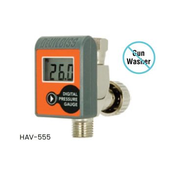 HAV-555 by DeVilbiss, Max Inlet Pressure: 160, Max Reg. Pressure PSI: 2.5-160, Air Inlet: 1/4: NPS (M)
