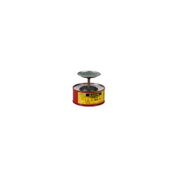 CAN, PLUNGER, STEEL, 1 QT, RED