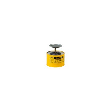 CAN, PLUNGER, STEEL, 2 QT, YEL