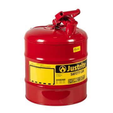 RED 5GAL SAFETY TYPE CAN