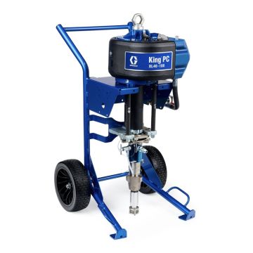 King PC 40:1 Air-Assisted Airless Sprayer, Heavy Duty Cart, Complete - Graco