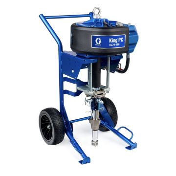 King PC 70:1 Sprayer, Heavy Duty Cart, Bare - Graco