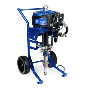 King PC 71:1 Sprayer, Heavy Duty Cart, Bare - Graco
