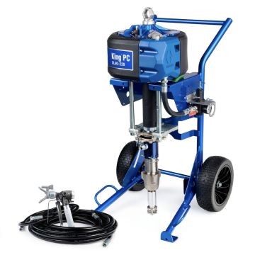 King PC 60:1 Sprayer, Heavy Duty Cart, Complete - Graco