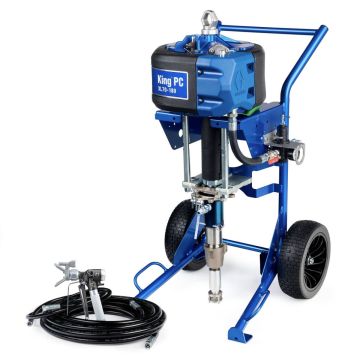 King PC 70:1 Sprayer, Heavy Duty Cart, Complete - Graco