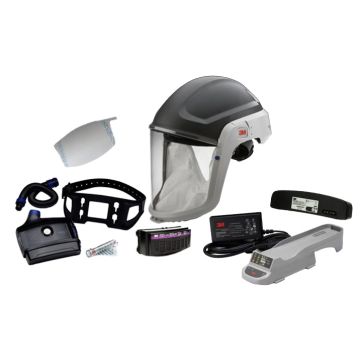 3M PAPR Kit, Hard Hat Hood M-305, OV, BAT