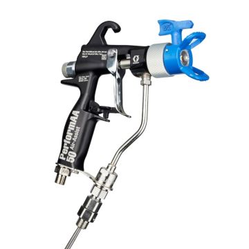 PerformAA 5000 RAC Air Assist Gun with Reverse A Clean air cap and spray tip 26b517