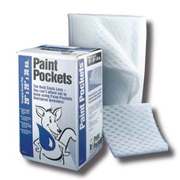 PAINT POCKET WHITE 20 X 20 pads