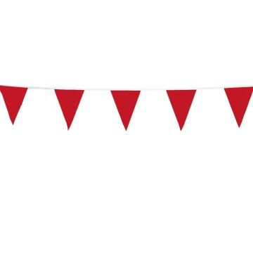 Guardian™ Roof Warning Line Perimeter Vinyl Pennant, 105' L, Red, 03-400-105 - Pkg Qty 10, Cortina