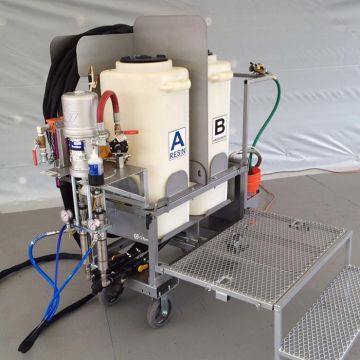 Dispensing Pump for Preprufe SCS Application w/ HOPPER