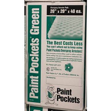 PAINT POCKET GREEN 20 x 20 pads