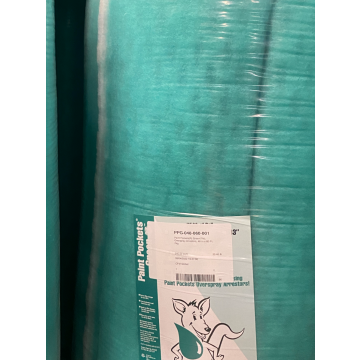 PAINT POCKETS GREEN 48 X 60'  Blanket