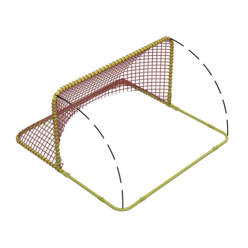6’ x 6’ Collapsible SKYNET Fall Protection - Leading Edge