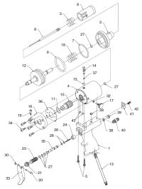Related Exploded Parts View: GX-7A Handle Repair Manual