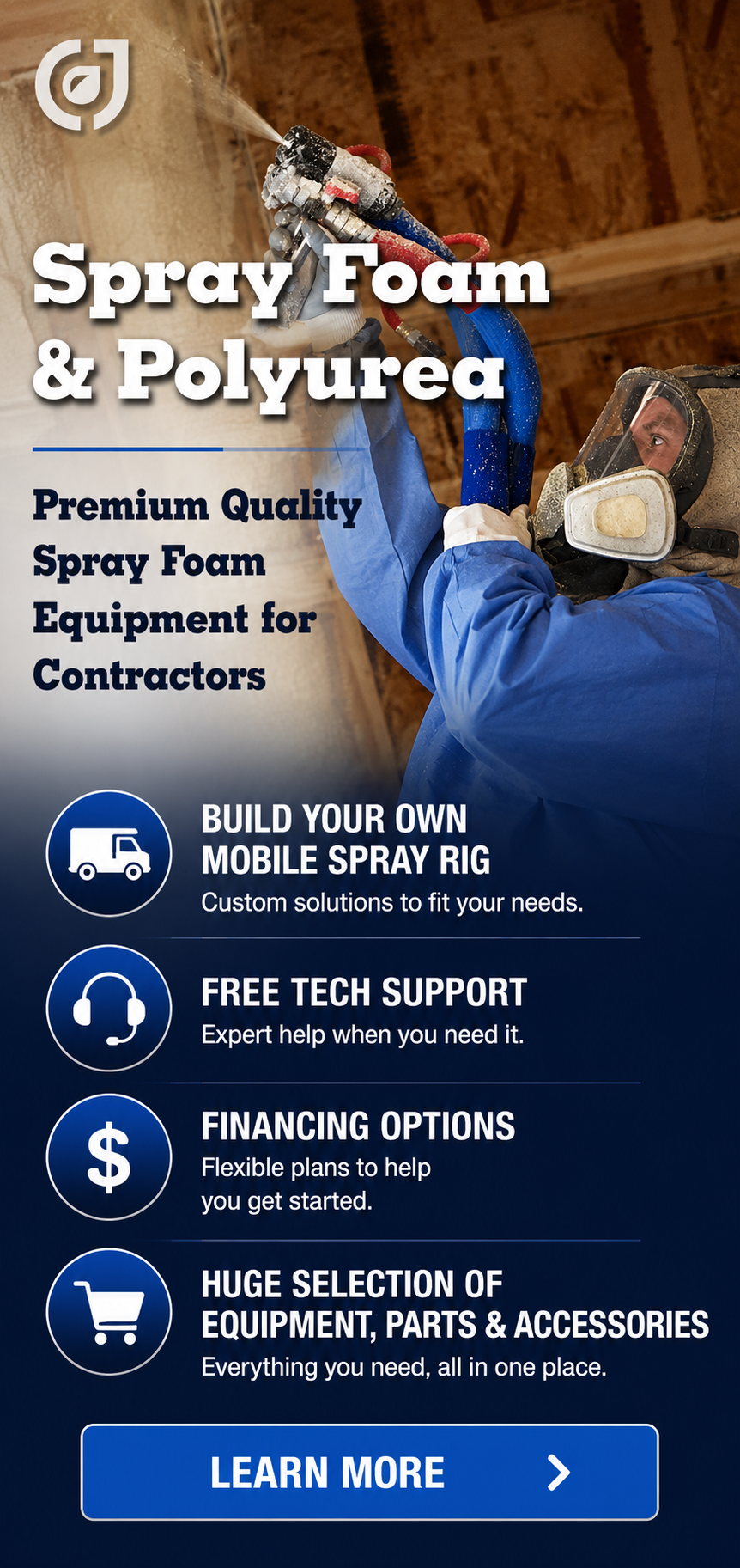 Spray Foam & Polyurea products - Premium Quality Spray Foam Equipment for Contractors