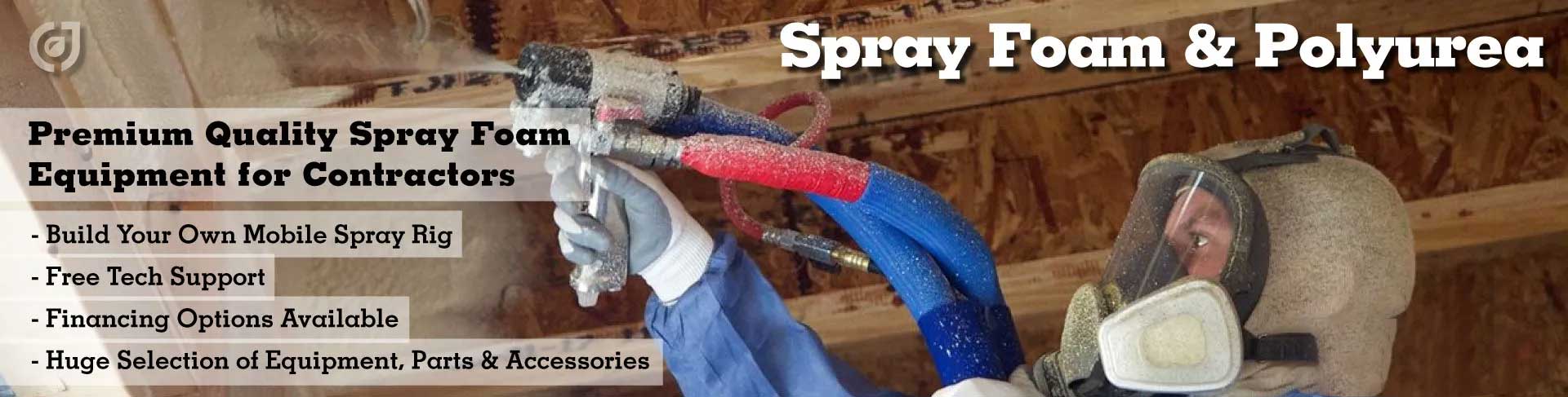 Spray Foam & Polyurea products - Premium Quality Spray Foam Equipment for Contractors